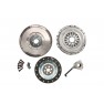 Clutch kit with dual mass flywheel and bearing