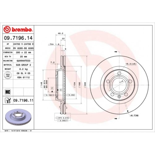 Disc frana