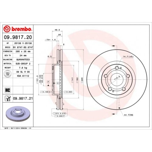 Disc frana