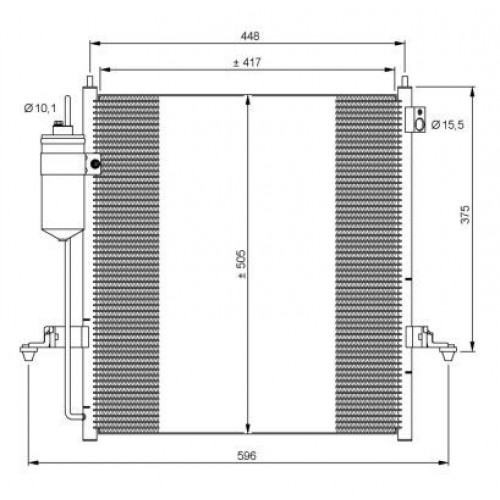 Radiator aer conditionat