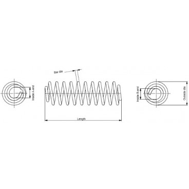 Arc suspensie axa spate