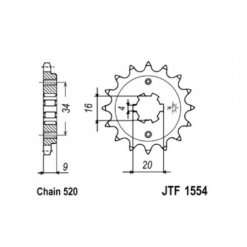 Pinion fata