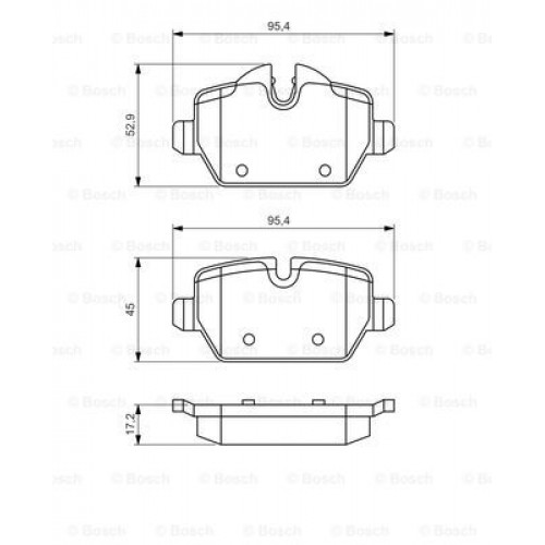 Set placute frana