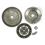 Clutch kit with dual mass flywheel and bearing