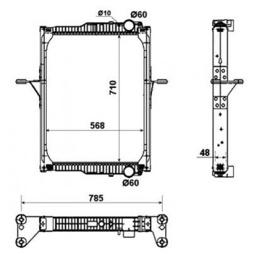 Radiator racire cu apa