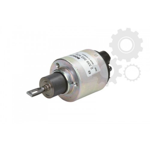 Contact solenoid demaror