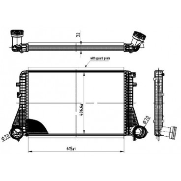 Radiator aer