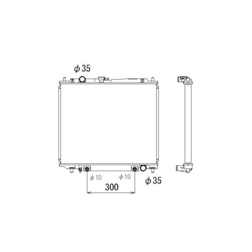 Radiator racire cu apa