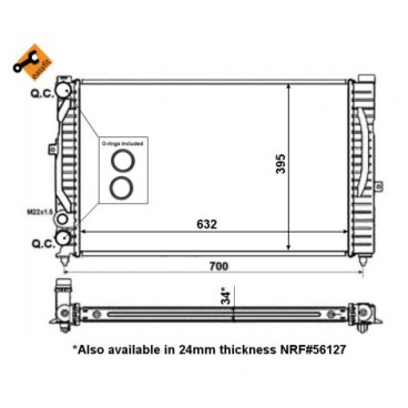 Radiator racire cu apa