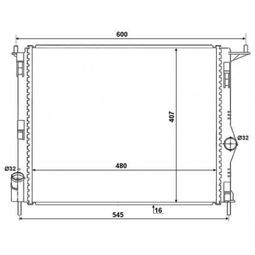 Radiator racire cu apa