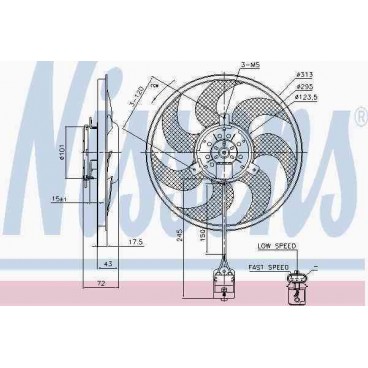 Ventilator radiator