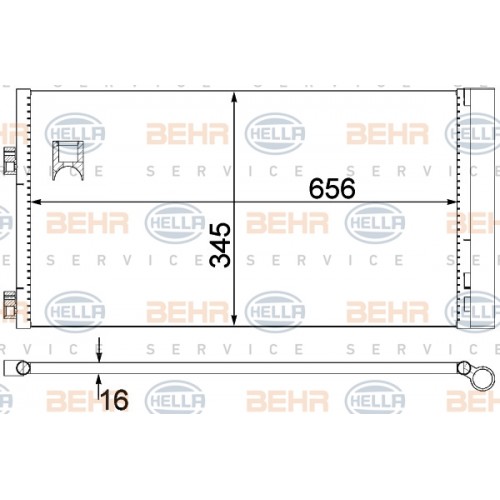 Radiator aer conditionat