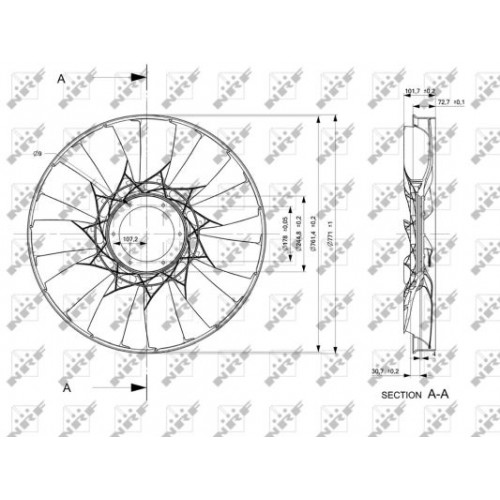 Palete ventilator