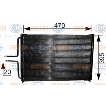 Radiator aer conditionat