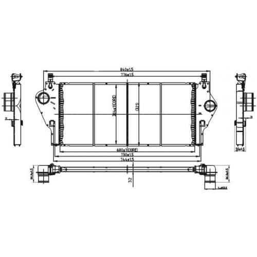 Radiator aer