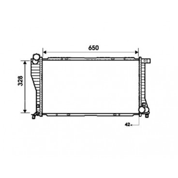 Radiator racire cu apa