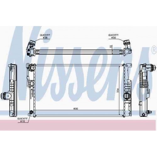 Radiator racire cu apa