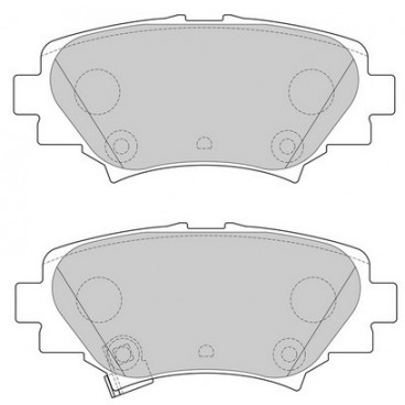 Set placute frana