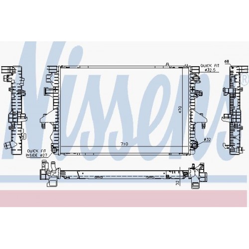 Radiator racire cu apa