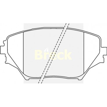 Set placute frana