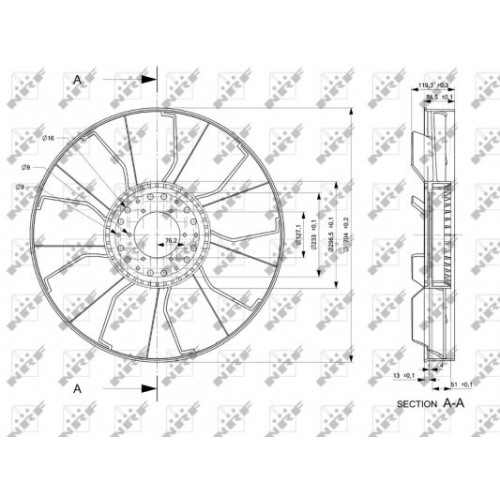 Palete ventilator