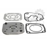 Compressor head intermediate plate