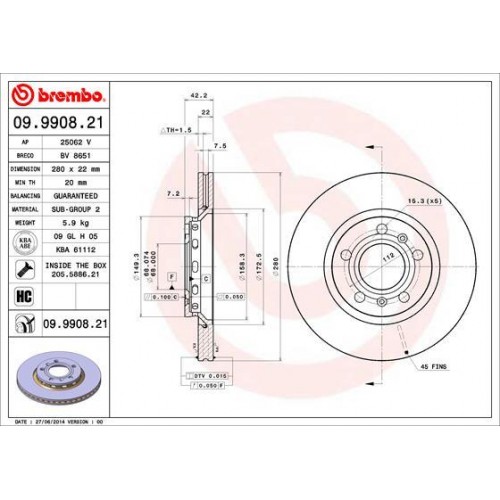 Disc frana