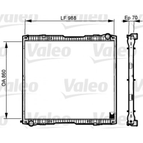 Radiator racire cu apa