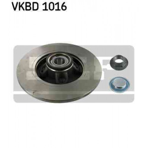 Brake disk with bearing