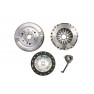 Clutch kit with dual mass flywheel and bearing