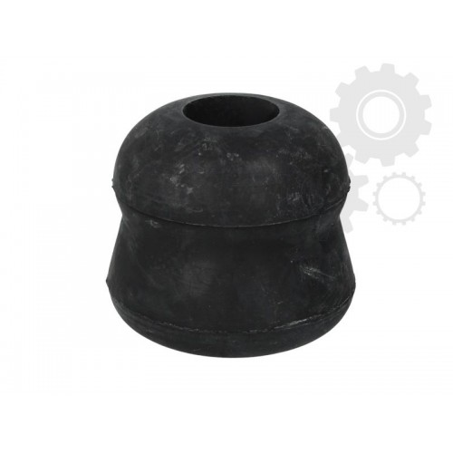 Leaf spring rubber cushion