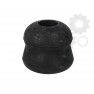 Leaf spring rubber cushion