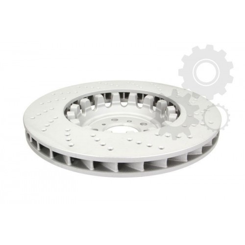 Two-piece brake disk