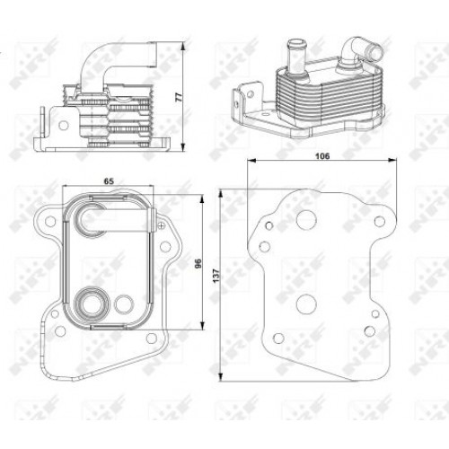 Radiator ulei