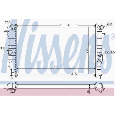 Radiator racire cu apa