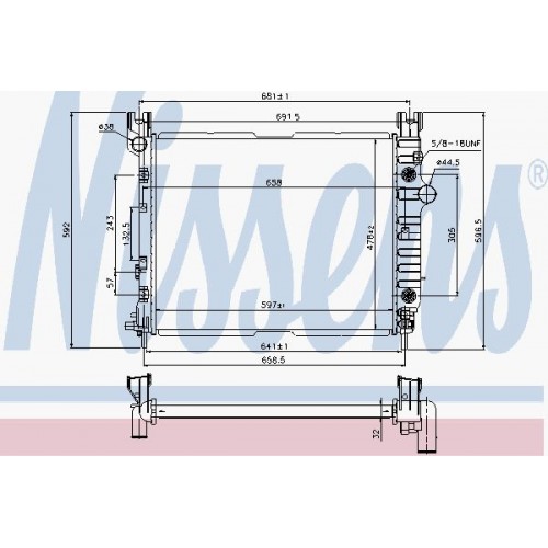 Radiator racire cu apa