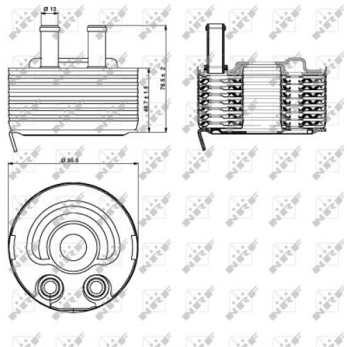 Radiator ulei