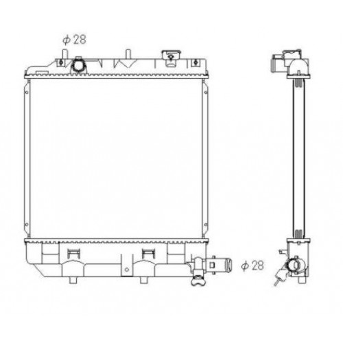 Radiator racire cu apa