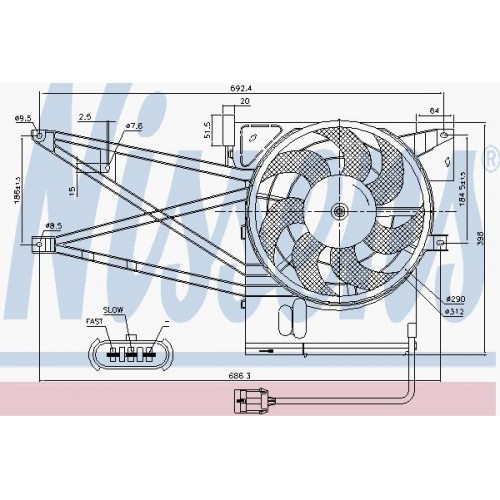 Ventilator radiator