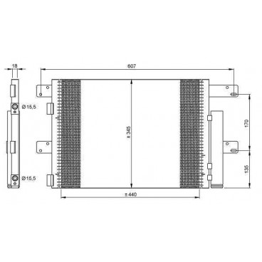 Radiator aer conditionat