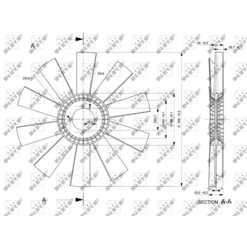 Palete ventilator