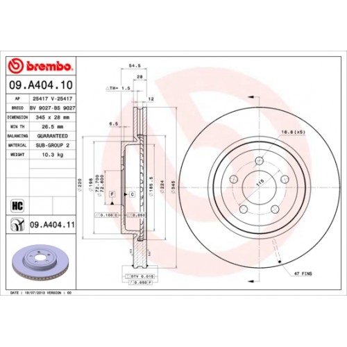 Disc frana