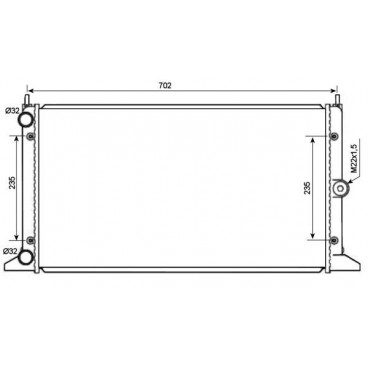 Radiator racire cu apa