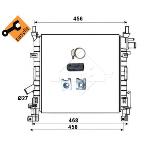 Radiator racire cu apa