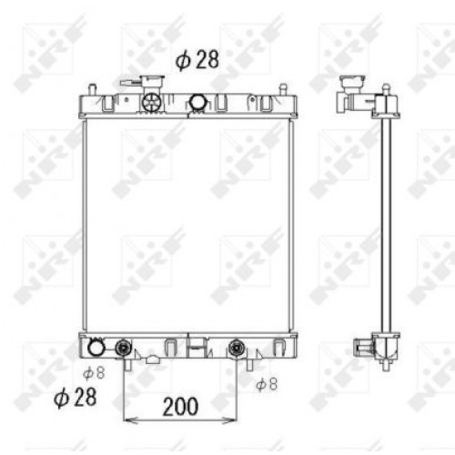 Radiator racire cu apa