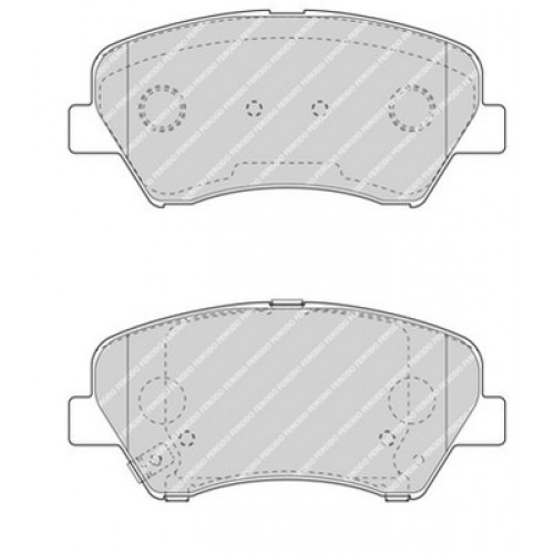 Set placute frana