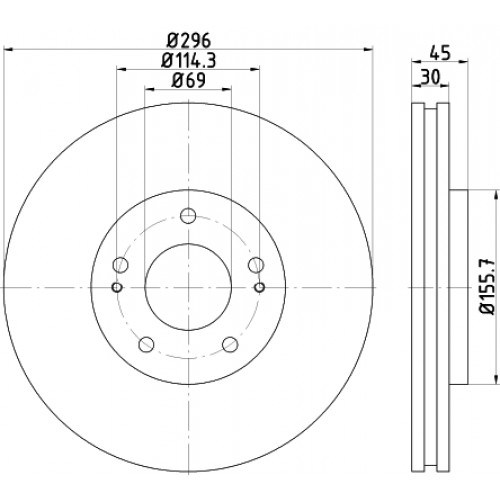 Disc frana