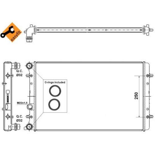 Radiator racire cu apa