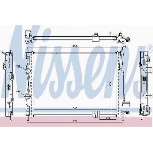 Radiator racire cu apa