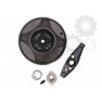 Clutch kit with dual mass flywheel and bearing